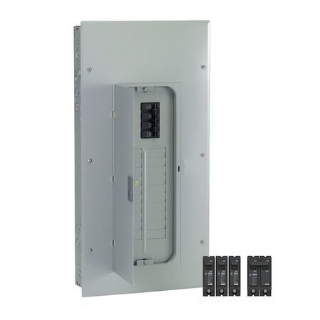 ABB ReliaHome P-Series 200 -Amp 20 -Spaces 40 -Circuit Indoor Main Breaker Plug-On Neutral Load Center (Value Pack)