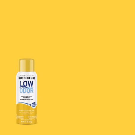 Rust-Oleum Low Odor Gloss Daisy Yellow Spray Paint 11 oz.