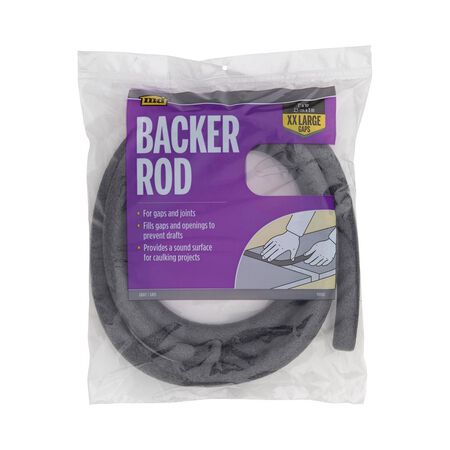 M-D Gray Foam Caulk Backer Rod For Door and Window 10 ft. L X 1 in.