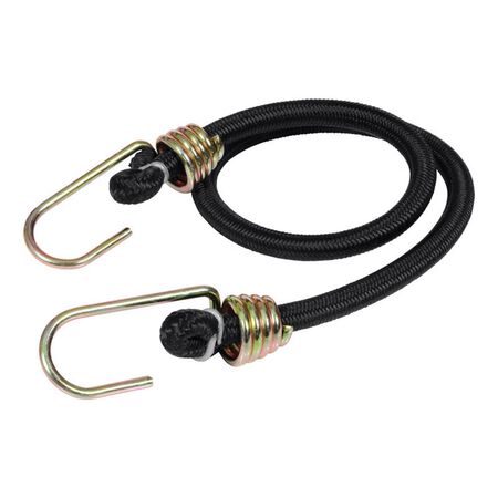Keeper Black Bungee Cord 24 in. L X 0.374 in. 1 pk