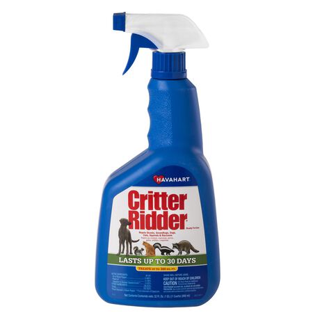 Havahart Critter Ridder For Cats Dogs Groundhogs Raccoons Shunks Squirrels Animal Repellent