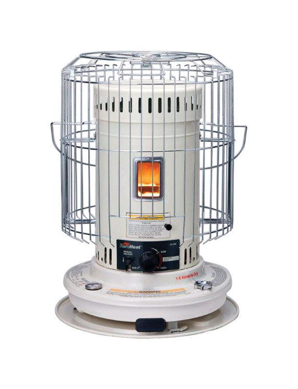 Heat Mate Kerosene Convection Heater 1 000 sq. ft. White Stine Home