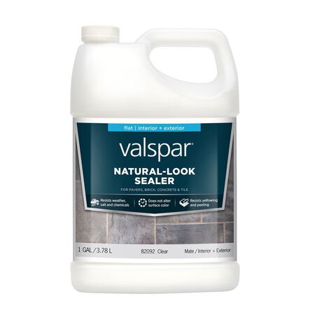Valspar Natural Look Protective Sealer Flat Clear Silicone Natural Sealer 1 gal