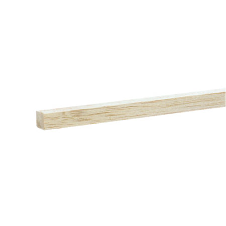Midwest Products 1/2 in. X 1/2 in. W X 3 ft. L Balsawood Strip #2/BTR Premium Grade