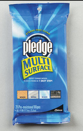 Pledge Multi-Surface Cleaner 25 pk Wipes