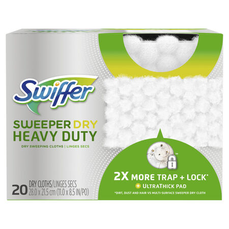 Swiffer Sweeper 5.4 in. Dry Microfiber Dust Mop Refill 20 pk