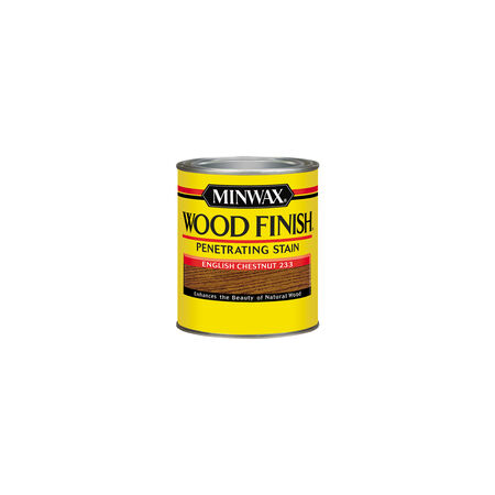 Minwax Wood Finish Semi-Transparent English Chestnut Oil-Based Penetrating Wood Stain 0.5 pt