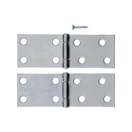 Ace 3.75 in. W X 1-1/2 in. L Zinc Plated Zinc Backflip Hinge 2 pk