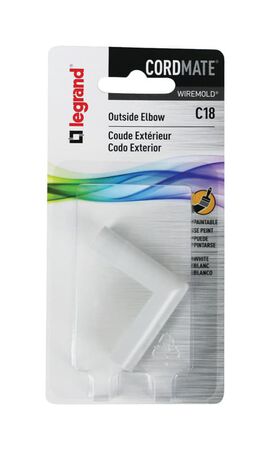 Legrand Cordmate Outside Elbow 1 Pack