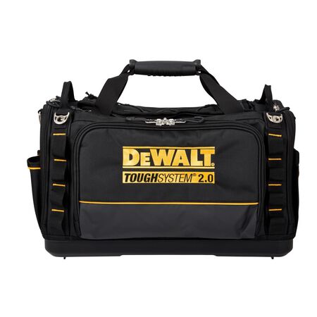 DeWalt ToughSystem 2.0 15 in. W X 13.13 in. H Ballistic Nylon Tool Bag 50 pocket Black/Yellow 1 Pack