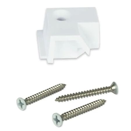 SCREENEZE White Corner Mount Plinth Kit