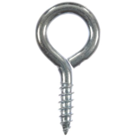 Ace 1/4 in. D X 17/8 in. L Zinc-Plated Steel Screw Eye 70 lb. cap. 4 pk