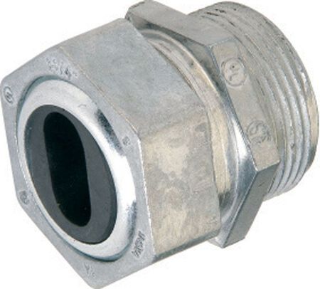 Gampak Sigma Watertight Cable Connector Silver 3/4 in. Dia. 1