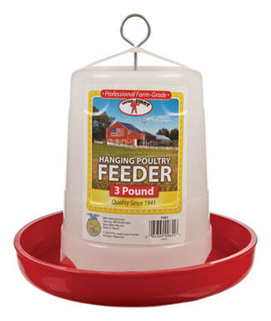 Little Giant 3 lb. Poultry Feeder
