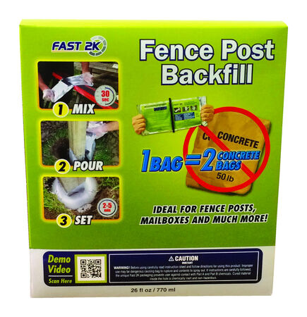 Fast 2K Fence Post Backfill 26 oz