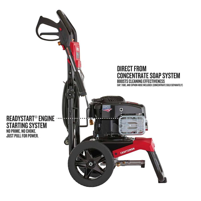 Craftsman Briggs Stratton 2800 Psi Gasoline 2 3 Gpm Pressure