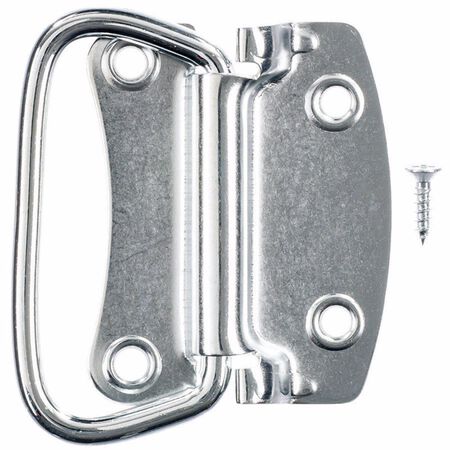 Ace Zinc-Plated Zinc Chest Handle 3-1/2 in. 1 pk
