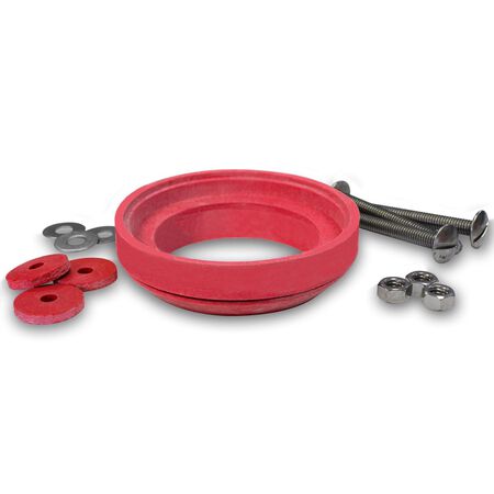 Korky Large 3 inch Hardware Kit and Tank to Bowl Gasket