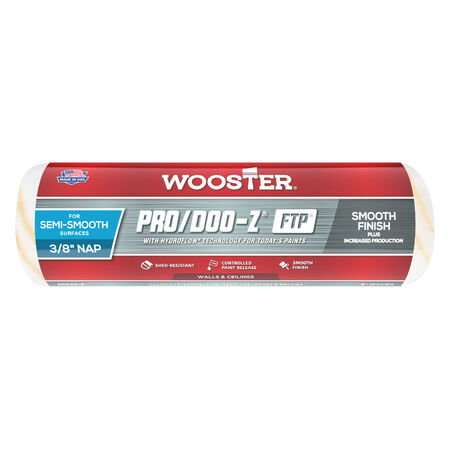 Wooster Pro/Doo-Z FTP Synthetic Blend 9 in. W X 3/8 in. Paint Roller Cover 1 pk