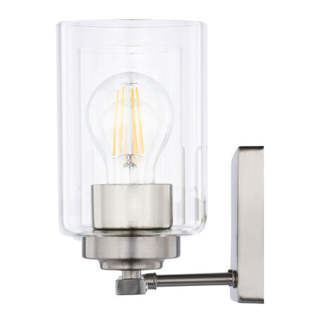 Vaxcel Lighting W0530 Park Ridge 4 Light 28 in.W Vanity Light - Nickel