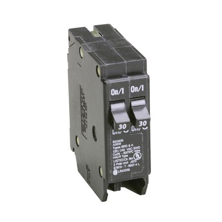Eaton Cutler-Hammer 30/30 amps Tandem 2-Pole Circuit Breaker