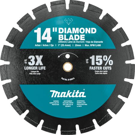 Blade Diamond Mak 14" Seg Dual