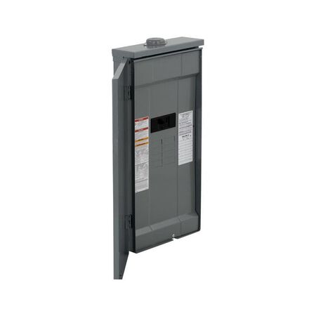 Square D HomeLine 200 amps 120/240 V 8 space 16 circuits Wall Mount Main Breaker Load Center