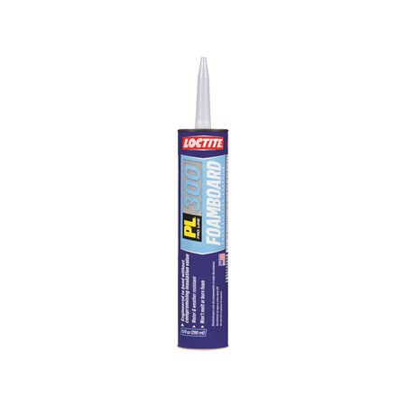 Loctite PL 300 Foamboard Acrylic Latex Construction Adhesive 10 oz