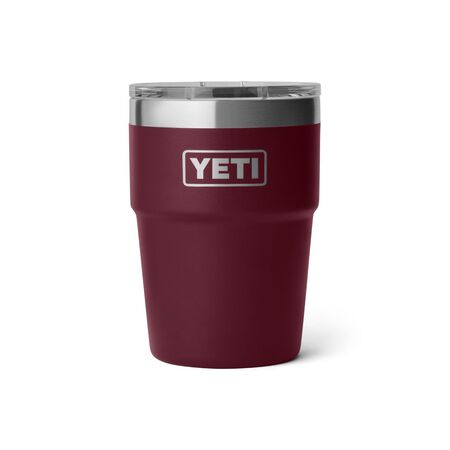 YETI Rambler 16 oz Wild Vine Red BPA Free Vacuum Insulated Tumbler