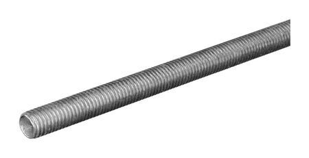 Boltmaster 3/8-16 in. Dia. x 2 ft. L Zinc-Plated Steel Threaded Rod