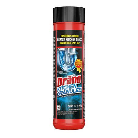 Drano Kitchen Crystals Clog Remover 17.6 oz