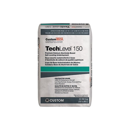 Custom Building Products CustomTech Self-Leveling Underlayment TechLevel 150 50 lb
