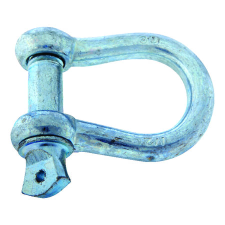 Campbell Zinc-Plated Carbon Steel Anchor Shackle 2000 lb