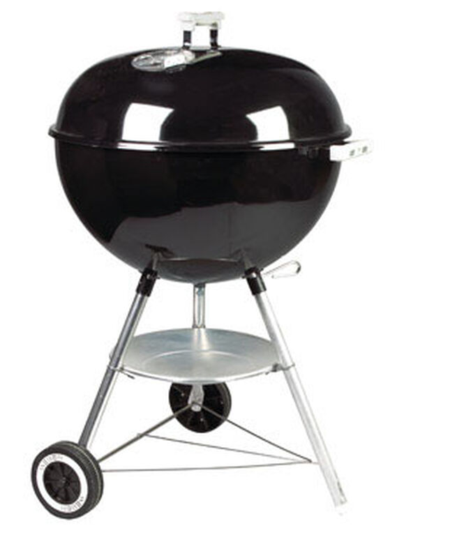 er Original 22 inch Charcoal 39.5 in. H Kettle Grill Black Stine