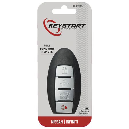 Hillman KeyStart Self Programmable Remote Automotive Key FOB Shell ULK233 Single For Nissan Altima 2013-2015