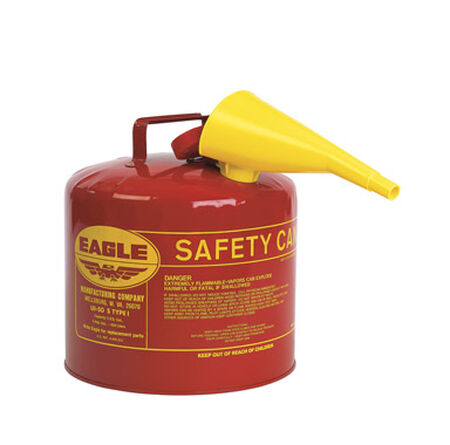 Eagle Steel Safety Gas Can 5 gal.