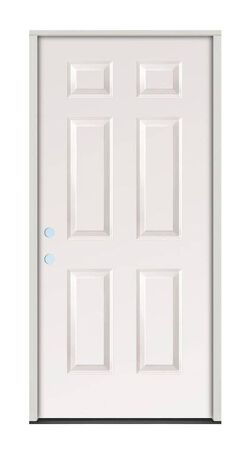 Door Unit Int 2-6 x 6-8 Mahogany Right hand