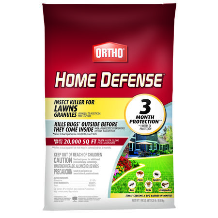 Ortho Home Defense for Lawns Insect Killer For Fleas Spiders and More 20 lb.