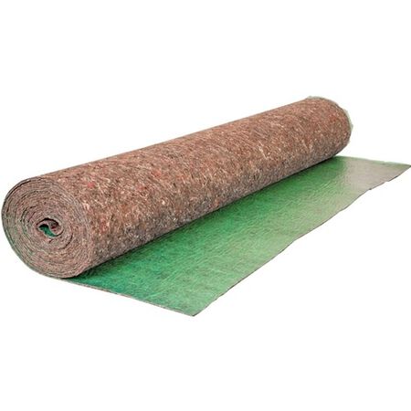 Roberts 70-190 Super Felt Underlayment, 27.3 ft L, 44 in W, 3 mm Thick, Fiber