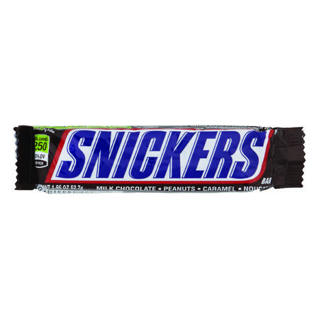 Snickers Milk Chocolate, Peanuts, Caramel and Nougat Candy Bar 1.86 oz