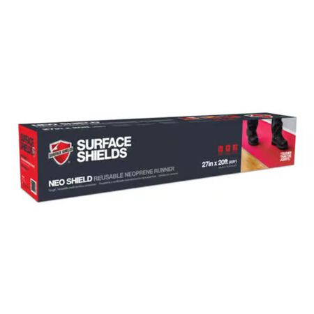 Surface Shields NeoShield Floor Protection 1.5 mil x 27 in. W x 20 ft. L Rubber Red 1 Pack