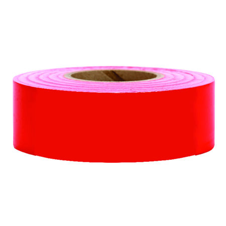 C.H. Hanson 300 ft. L X 1.2 in. W Plastic Flagging Tape Red