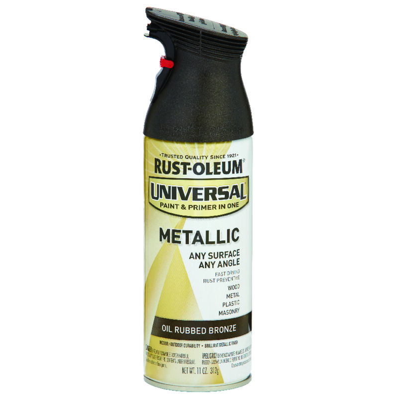 RustOleum Universal Oil Rubbed Bronze Metallic Spray Paint 11 oz. Stine Home + Yard The