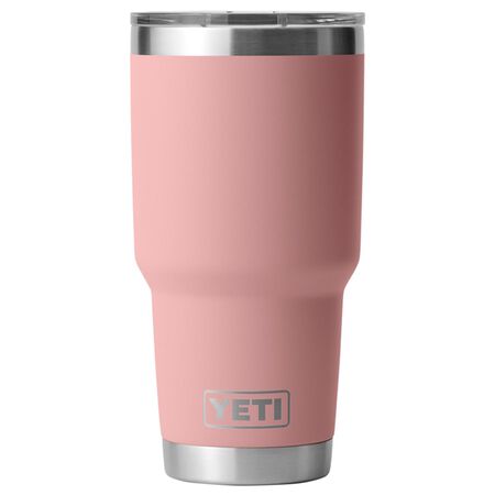 YETI Rambler 30 oz Sandstone Pink BPA Free Tumbler with MagSlider Lid