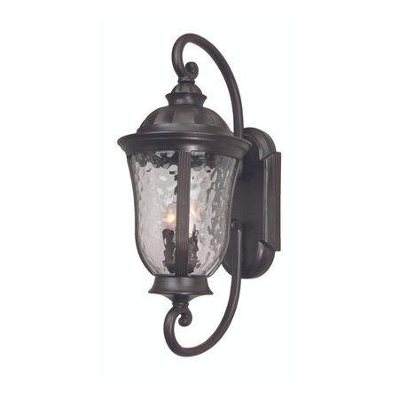Craftmade Frances 3 Light 29 in. Oiled Bronze Outdoor Outdoor Wall Mount, Large