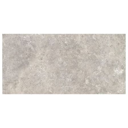 Emser Letrav Silver 12 in. x 24 in. Porcelain Tile