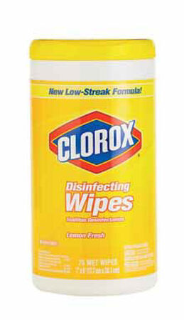 Clorox 75 pk Lemon Fresh Scent Disinfecting Wipes