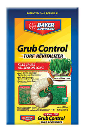 Bayer Advanced Grub Control Plus Turf Revitalizer Insect Killer For Grubs 12 lb.