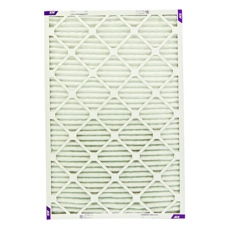 Ace 20 in. W X 30 in. H X 1 in. D Pleated 13 MERV Pleated Air Filter 1 pk