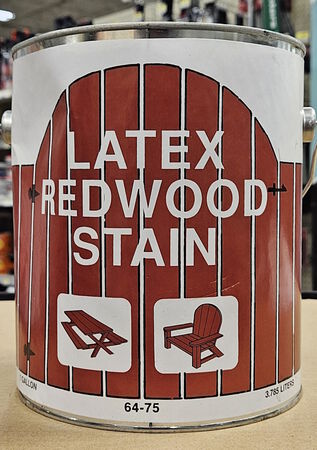 Stain BLP Ext Latex Redwd Gal